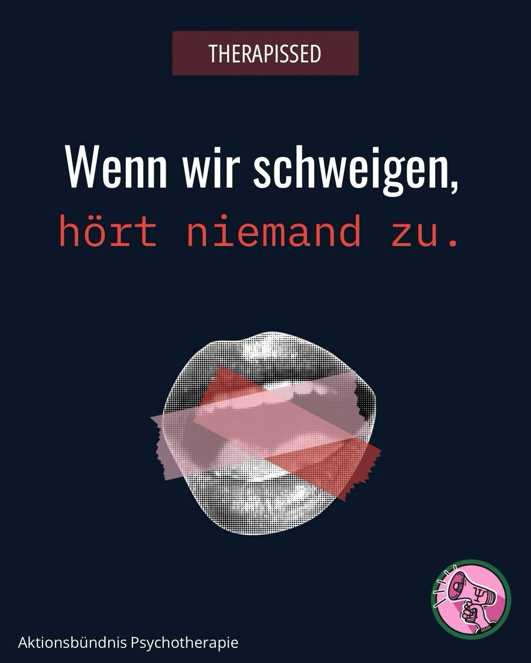 Wenn wir schweigen, hört niemand zu